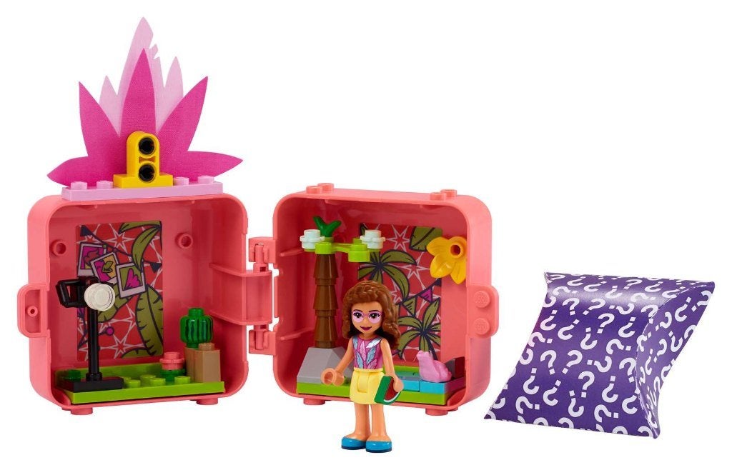 LEGO 41662 Olivia flamingo kubus, Compleet, Lego, Friends, Ophalen of Verzenden