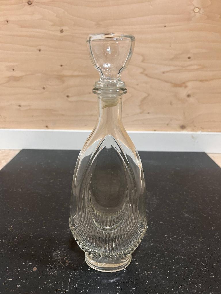 Vintage karaf glas port made in Italy, Antiek en Kunst, Ophalen of Verzenden