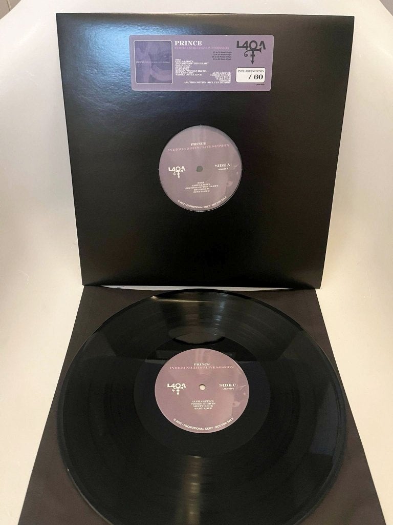Prince - Indigo Nights / Live Session 2LP PROMO Black Vinyl, Promo, 12 inch, Nieuw in verpakking, Dubbel-LP