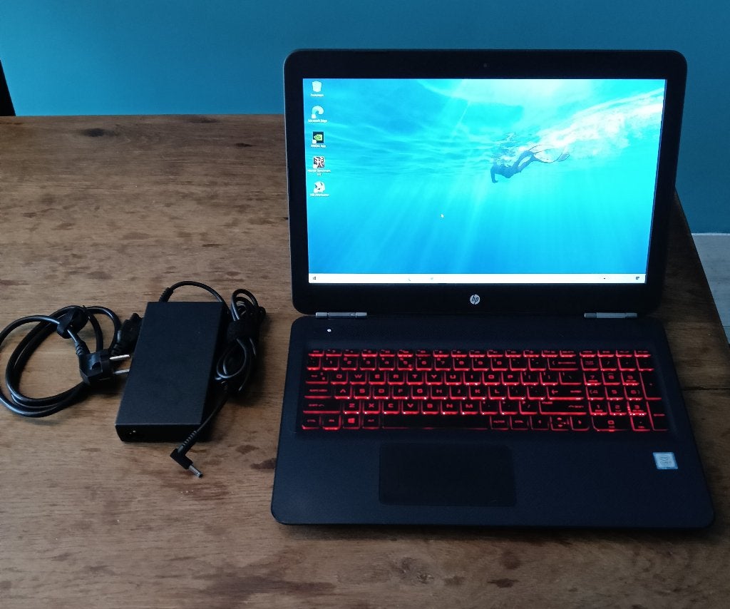 HP Omen 15" | I7 | 16GB RAM | 256GB SSD + 1TB HDD | GTX 1050, 1256GB, Met videokaart, 2 tot 3 Ghz, Intel® Core™ i7 