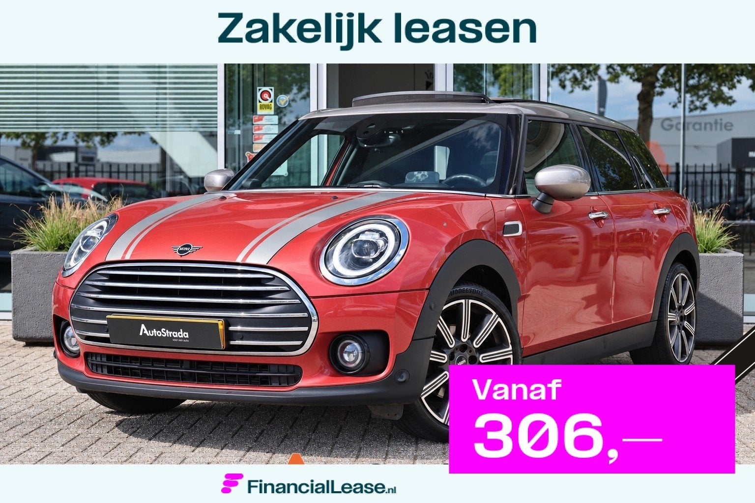 Mini Mini Clubman (f54) 1.5 Chili AUT I Pano I Harman Kardon, Dealer onderhouden, Gebruikt, Met garantie (alle), Sportstoelen