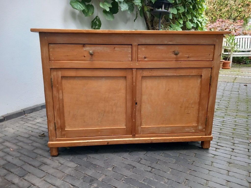Houten kastje, Ophalen
