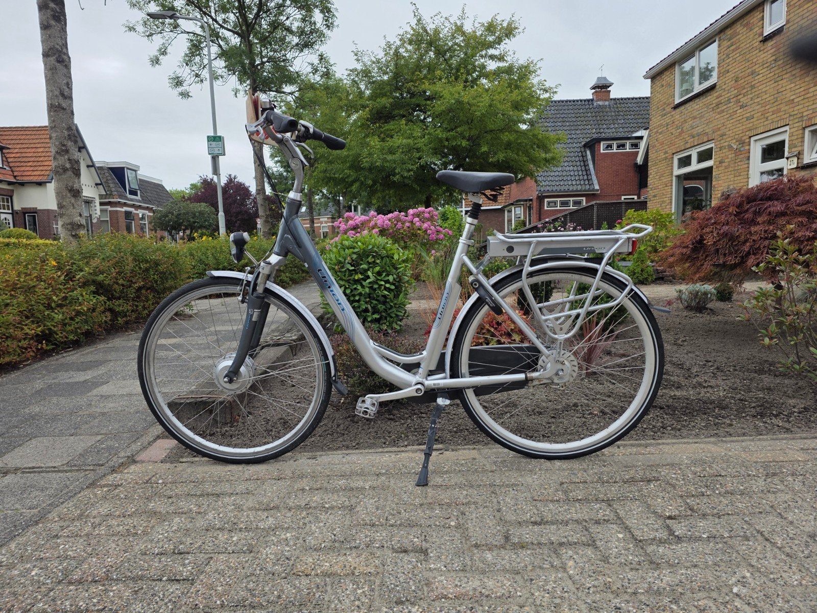 dames fiets  8 versnelling 28 inch lage instap, Ophalen, Gebruikt, Overige merken