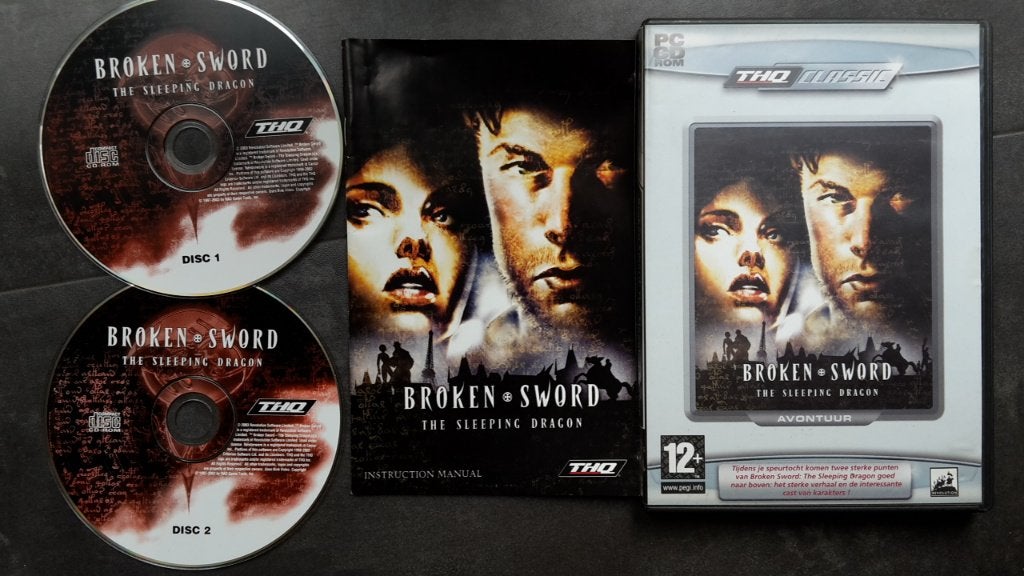 PC Game - Broken Sword - The Sleeping Dragon - Adventure, Avontuur en Actie, 1 speler, Ophalen of Verzenden, Zo goed als nieuw