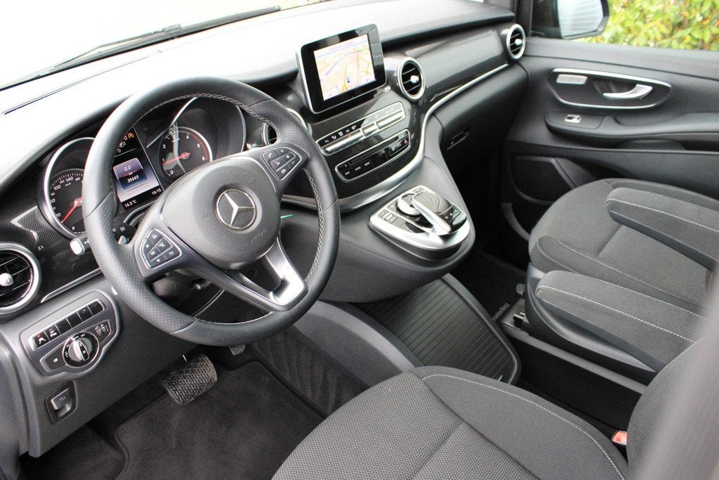 Mercedes-Benz V-Klasse 220d Lang DC Trekhaak | Dealer Onderh, Automaat, Euro 5, Achterwielaandrijving, Zwart