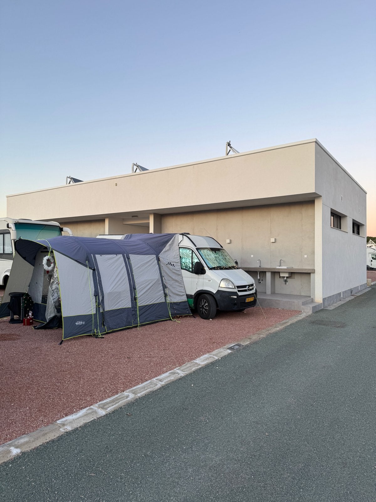 Obelink Mallorca Easy Air Opblaasbare Bustent, Caravans en Kamperen, Ophalen, Gebruikt, Tot en met 2