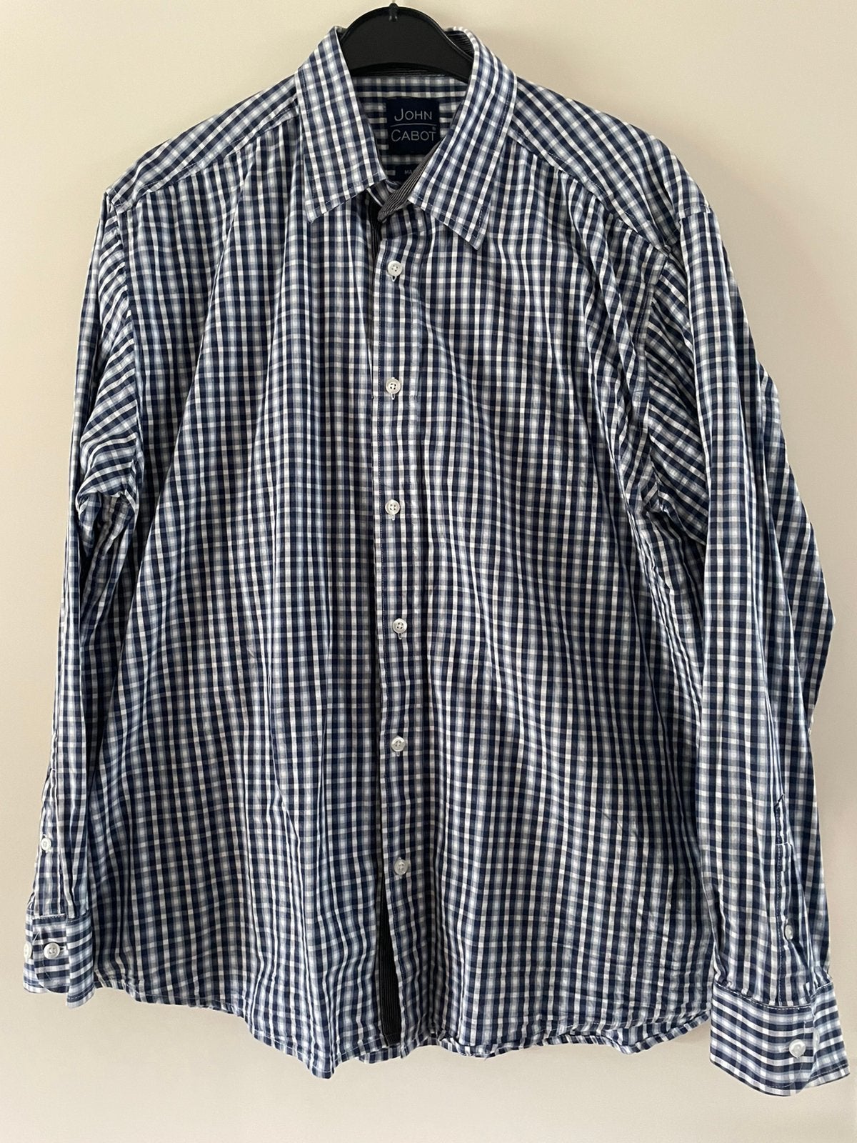 Overhemd maat XL, Ophalen of Verzenden, Zo goed als nieuw, Blauw, Halswijdte 43/44 (XL)