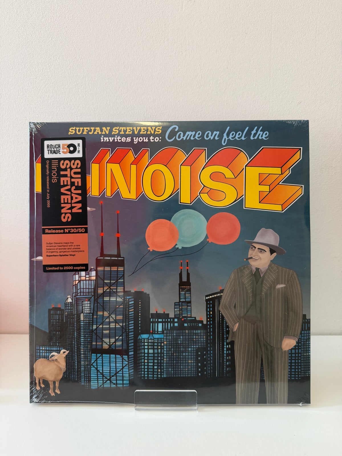 Sufjan Stevens – Illinois Rough Trade 50 Superhero Splatter, Ophalen of Verzenden, Nieuw in verpakking, 12 inch, Dubbel-LP