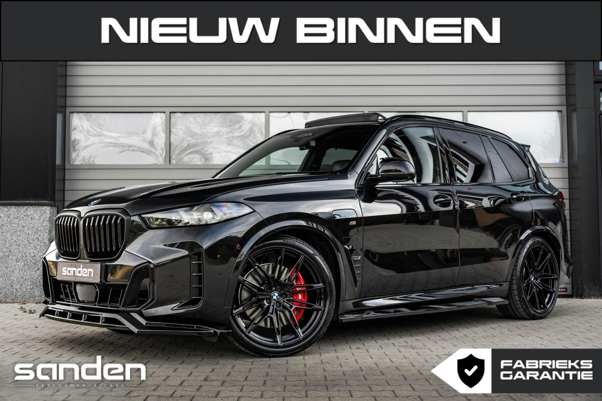 BMW X5 xDrive50e M Sport Pro|Black|MSeats|Pano|H/K|Alcan|HUD, Auto's, 2395 kg, Zwart, Leder, Bedrijf