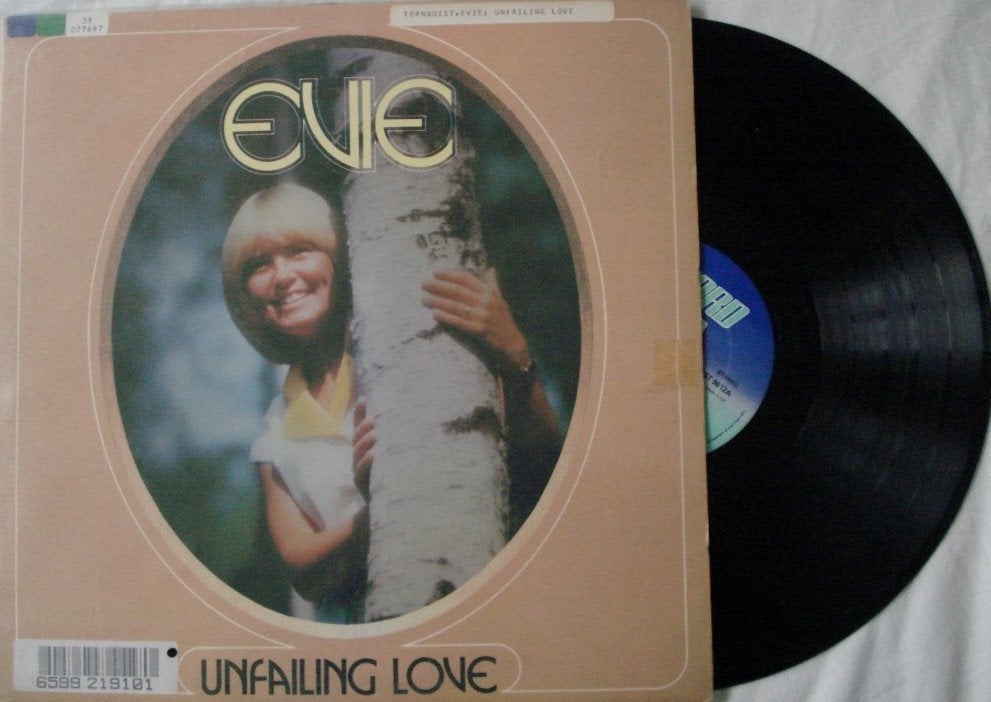 Evie - Unfailing love, Inclusief insert, Ophalen of Verzenden, Gebruikt, 12 inch