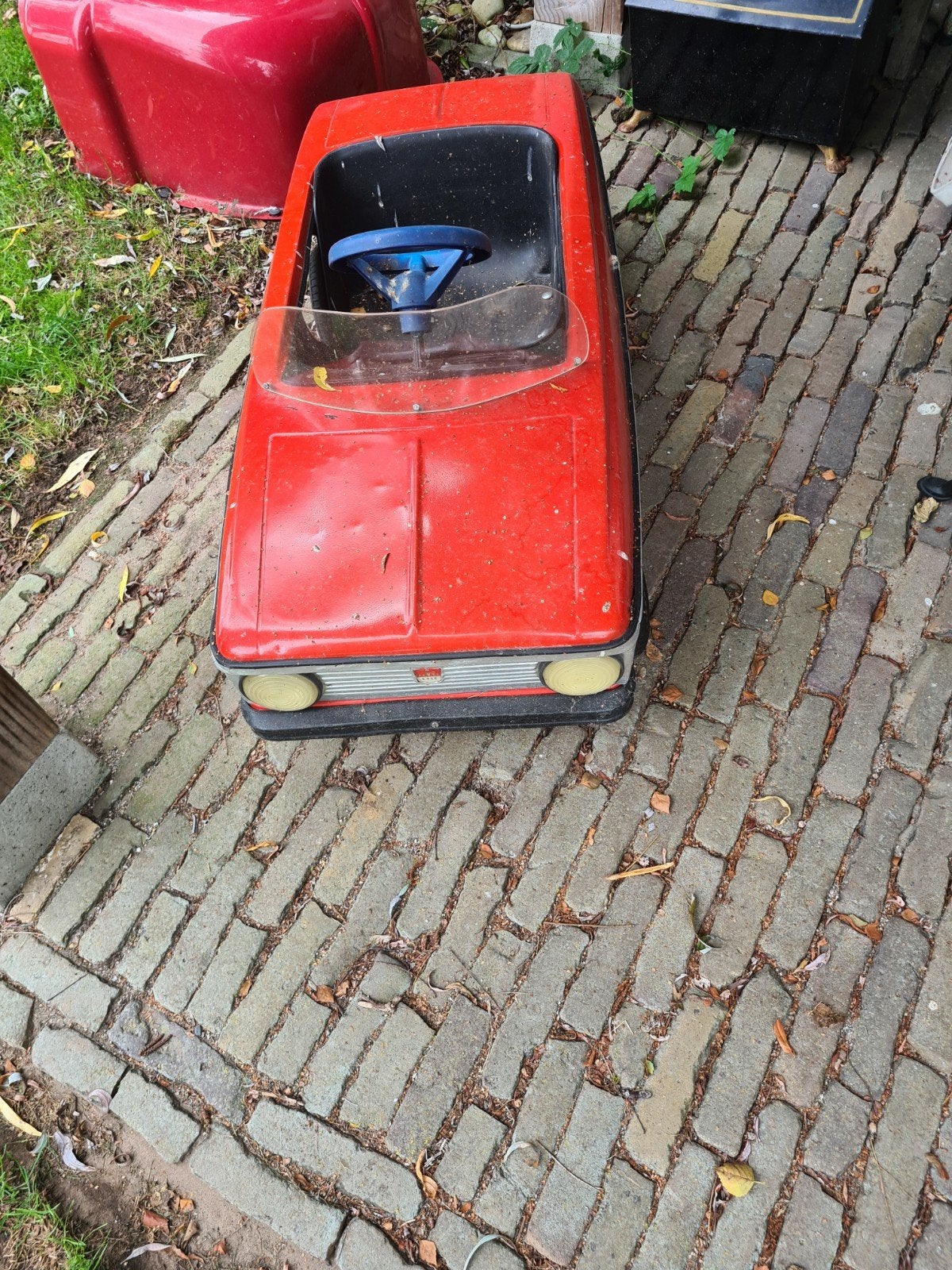 Moskvich Trapauto met goed mechanisme, Ophalen, Gebruikt