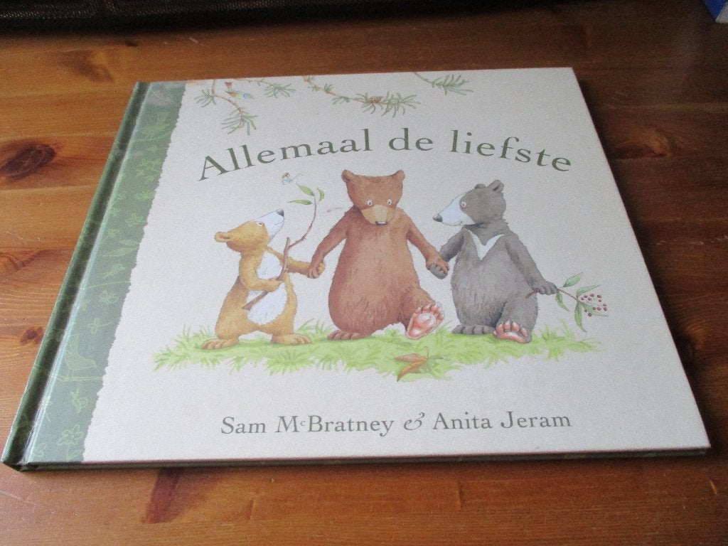Allemaal de liefste - Prentenboek Sam McBratney & Anita Jera, Boeken, Ophalen of Verzenden, Gelezen, Sam McBratney & Anita Jeram