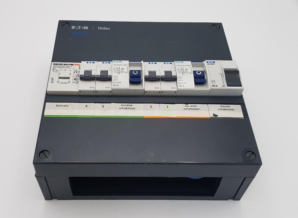 Eaton Holec Groepenkast compleet en bedraad (1x), Hobby en Vrije tijd, Elektronica-componenten, Gebruikt, Onbekend, Onbekend, Ophalen of Verzenden