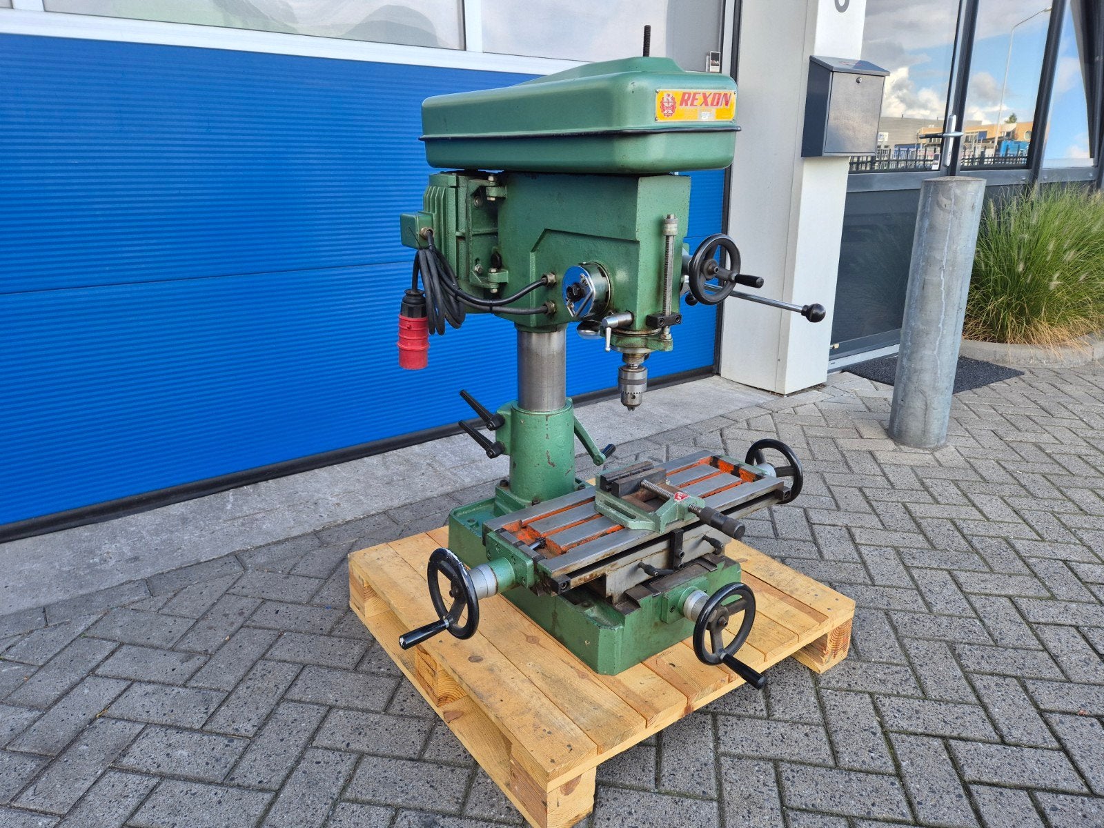 REXON RDM-500M Boor- Freesmachine 380V in zeer nette staat!!, Variabele snelheid, Taiwan, Ophalen of Verzenden, REXON