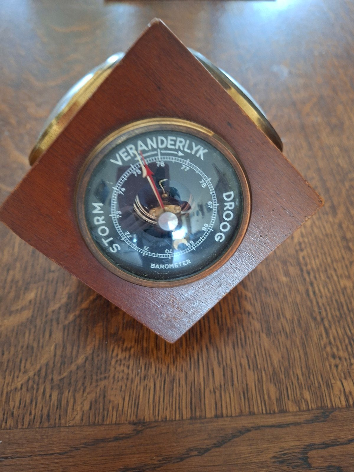 Barometer en weerstation, Ophalen, Barometer