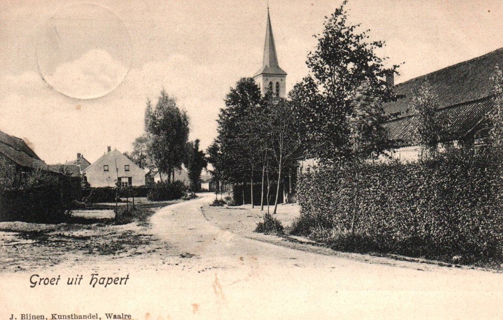 Ansichtkaart Hapert, Ophalen of Verzenden, Noord-Brabant