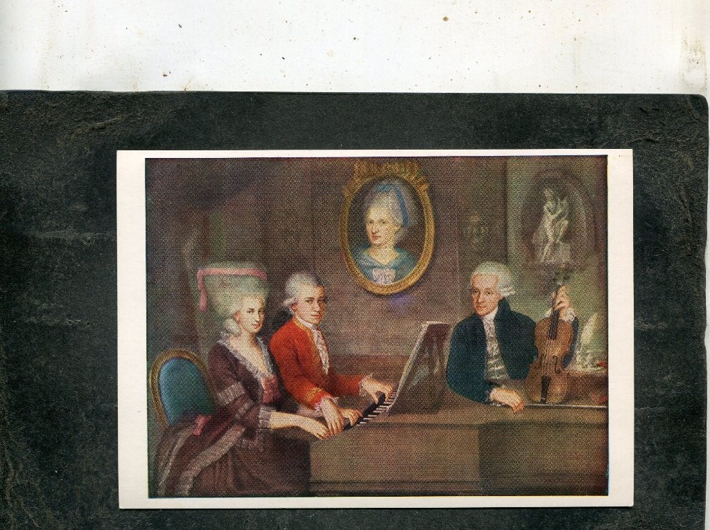 Ansicht J.N. de la Croce - Die Familie Mozart, Verzenden, 1980 tot heden, Ongelopen