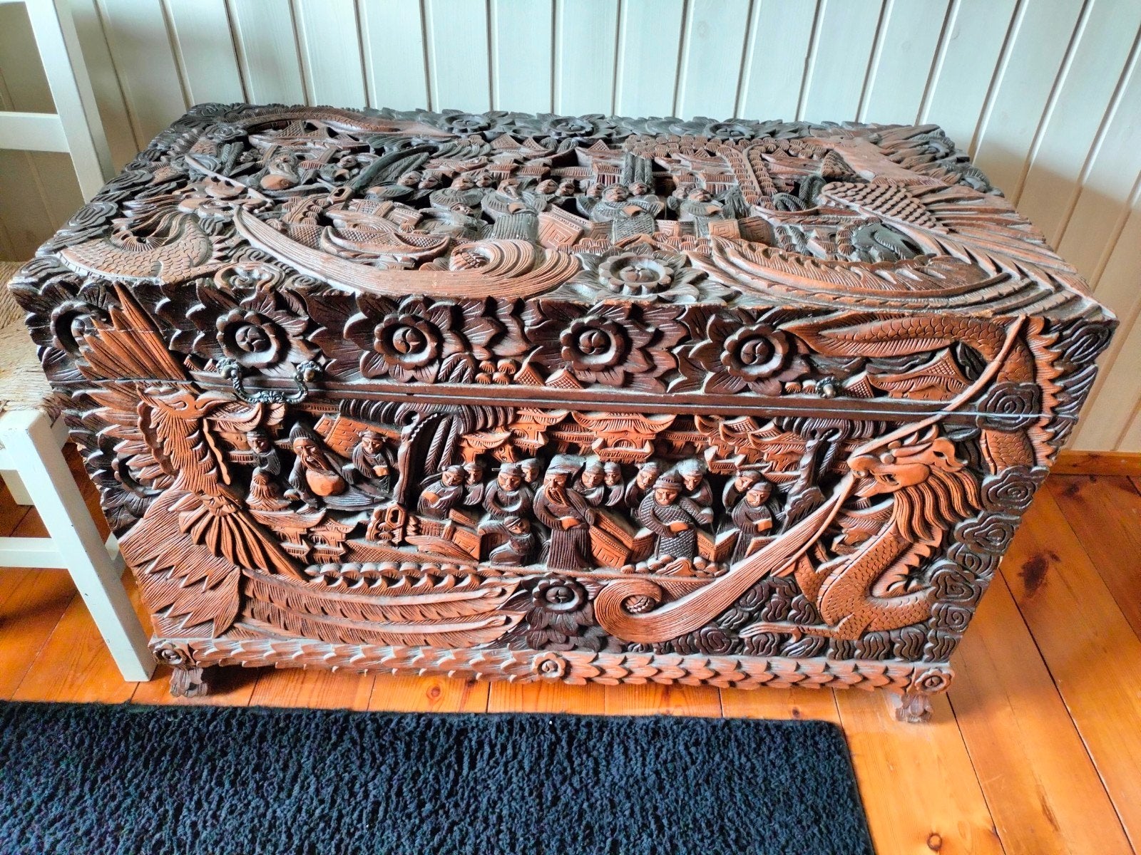 Chinese kast, Ophalen