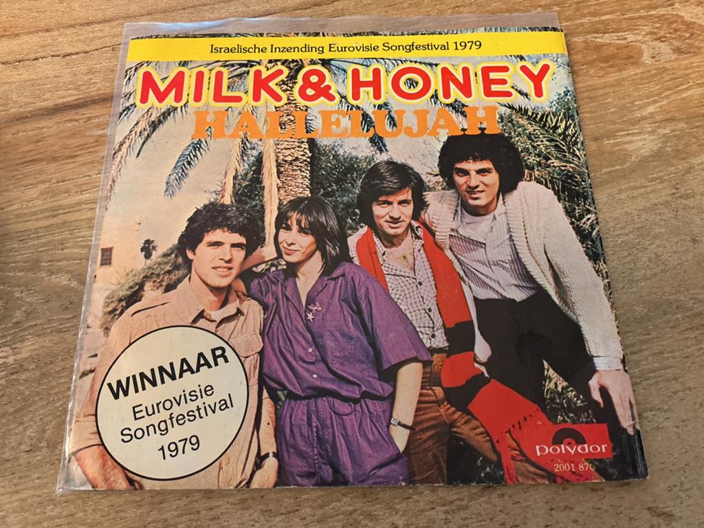 Milk & Honey - Hallelujah (Eurovisie Songfestival 1979), Gebruikt, 7 inch, Single, Ophalen of Verzenden