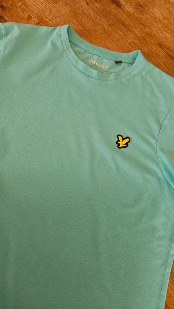 Lyle & Scott T-shirt Maat S, Ophalen of Verzenden, Zo goed als nieuw, Lyle & Scott, Groen