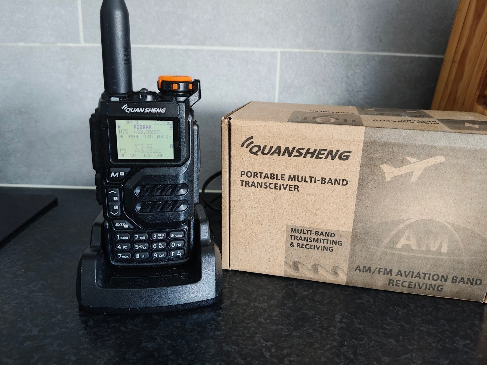 Quansheng UV-K5, Ophalen of Verzenden, Zo goed als nieuw, Portofoon of Walkie-talkie