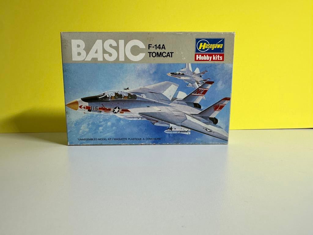 Hasegawa - Hobby kits F-14 TOMCAT, Ophalen of Verzenden, Zo goed als nieuw, Groter dan 1:72, Hasegawa