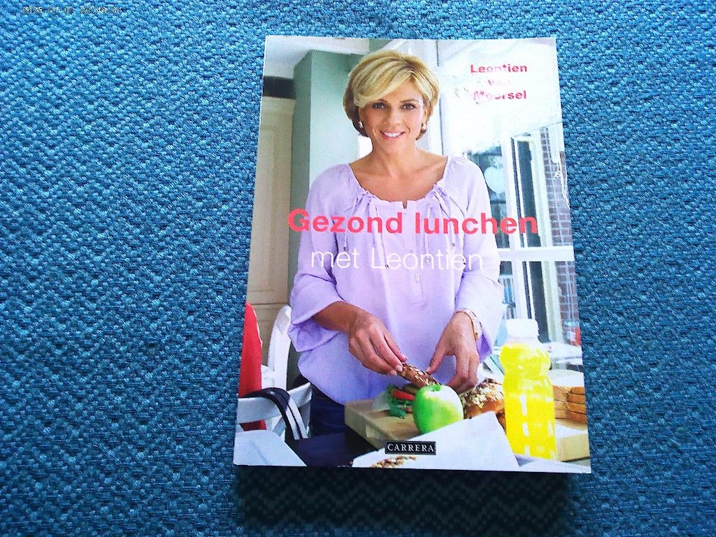 Gezond lunchen met Leontien van Moorsel, Ophalen of Verzenden, Zo goed als nieuw, Leontien van Moorsel