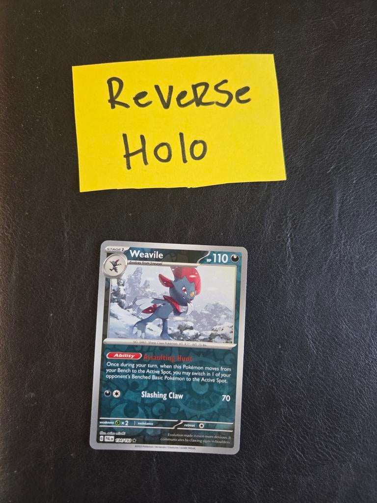 Weavile 134/193 Paldea evolved, Ophalen of Verzenden, Zo goed als nieuw