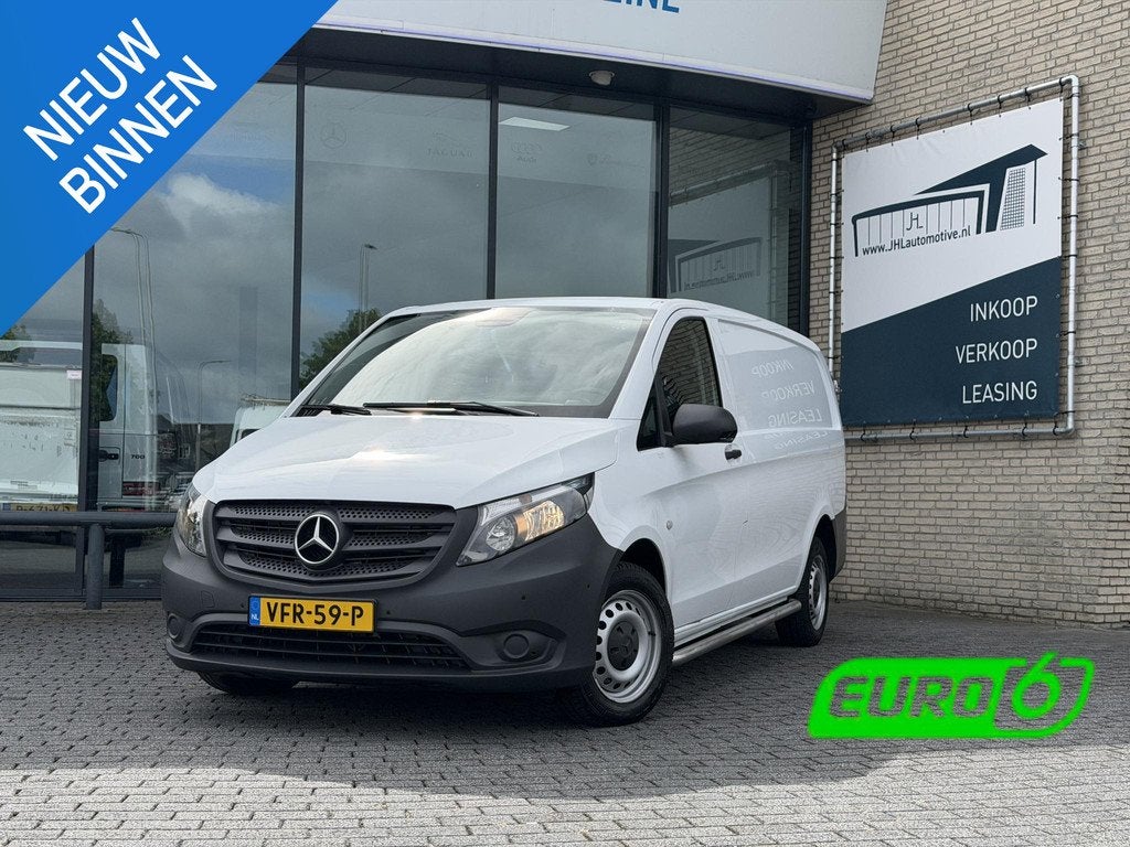 Mercedes-Benz Vito 111 CDI Lang*NAVI*CAM*ECC*CRUISE*TEL*, Auto's, Voorwielaandrijving, Stof, Gebruikt, Euro 6