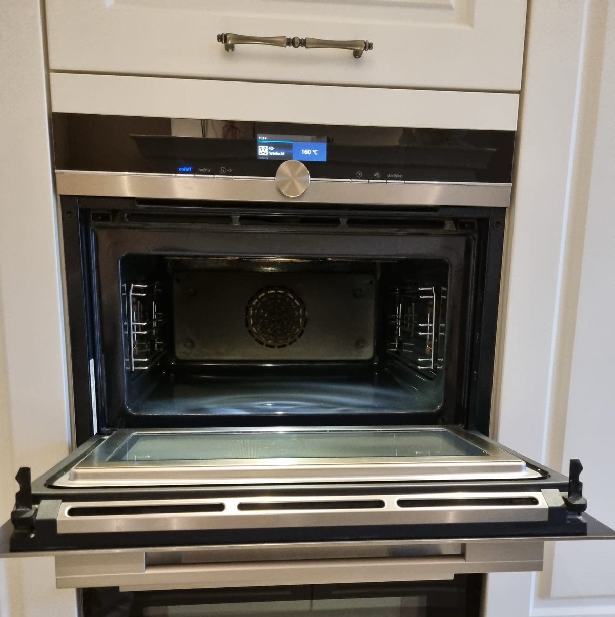 Luxe siemens combi oven magnetron, Ophalen, Combimagnetron, Zo goed als nieuw, Inbouw