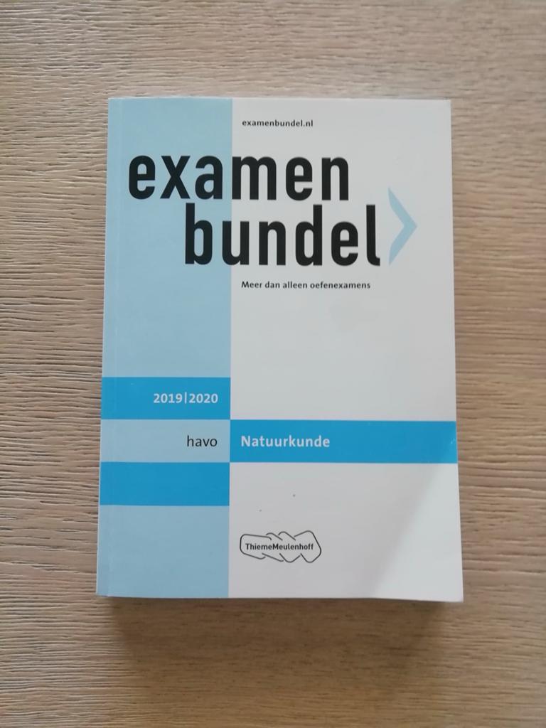 Examenbundel Natuurkunde HAVO 2019/2020, Boeken, Ophalen of Verzenden, Zo goed als nieuw, HAVO, Natuurkunde