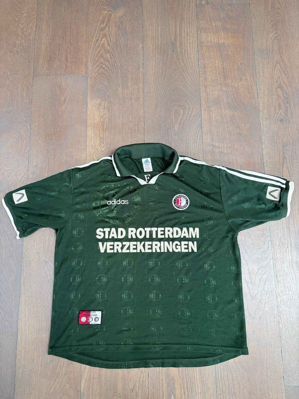 Feyenoord uitshirt 1997/1998 - Maat XXL - Vintage Adidas, Groter dan maat XL, Ophalen of Verzenden, Gebruikt, Shirt