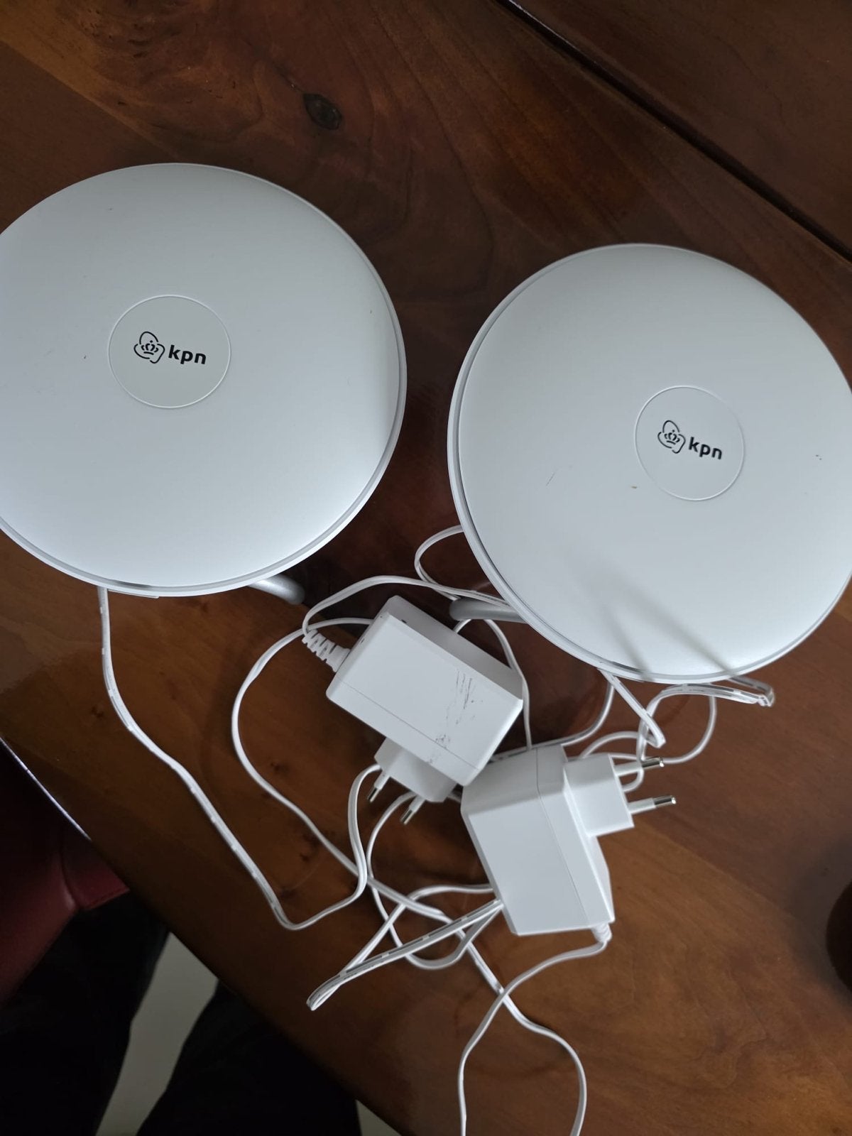 KPN SuperWifi punten (2 stuks), Ophalen of Verzenden, Gebruikt, Router