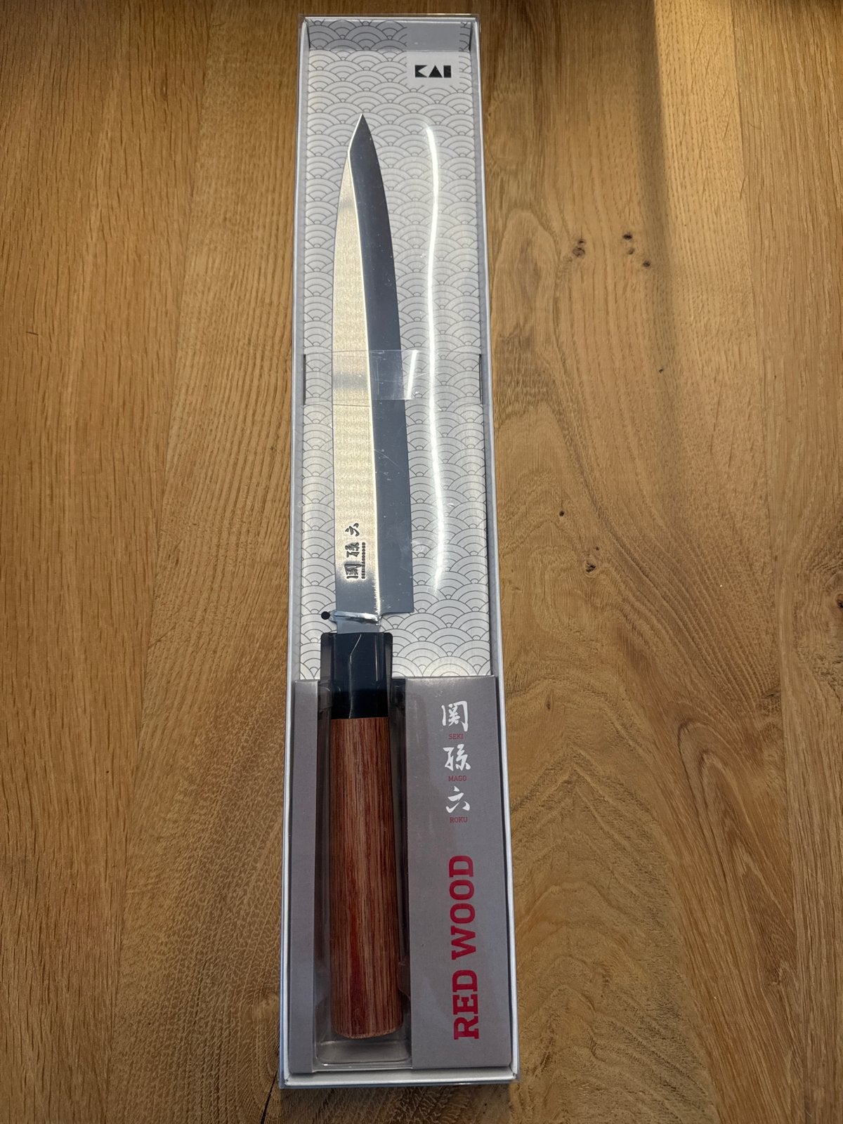 KAI Seki Magoroku Red Wood MGR-0210Y mes, Overige typen, Hout, Nieuw, Ophalen of Verzenden