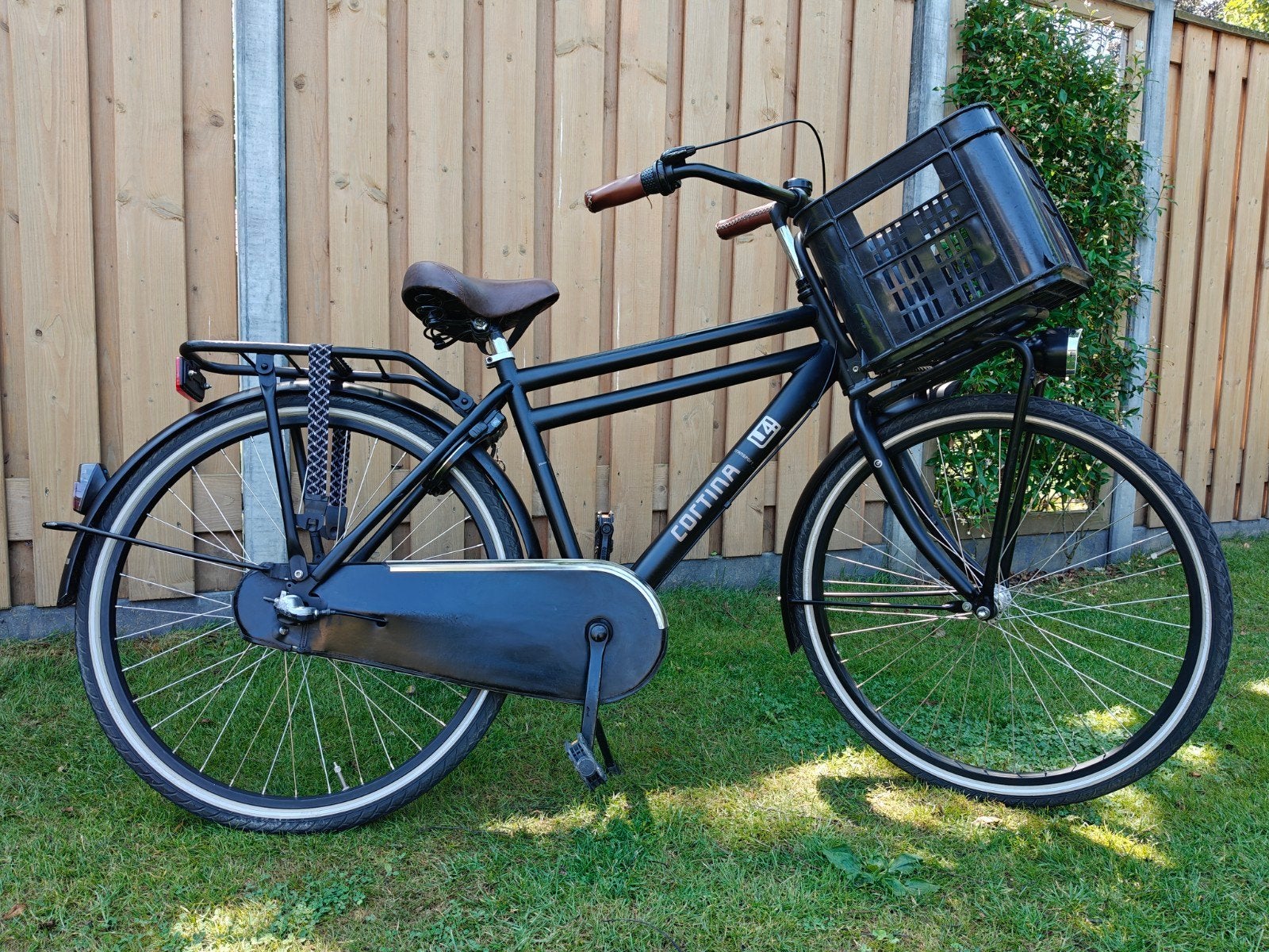 Cortina U4 Transportfiets jongen – 26 inch – 3 versnellingen, Terugtraprem, Gebruikt, 47 tot 50 cm, Versnellingen