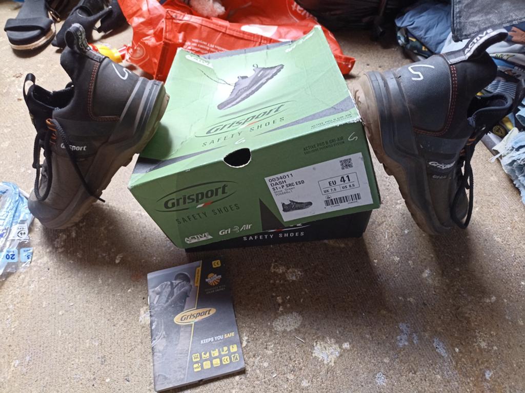 Grisport Safety Shoes - Maat 41, Kleding | Heren, Schoenen, Grisport, Zwart, Ophalen of Verzenden, Werkschoenen