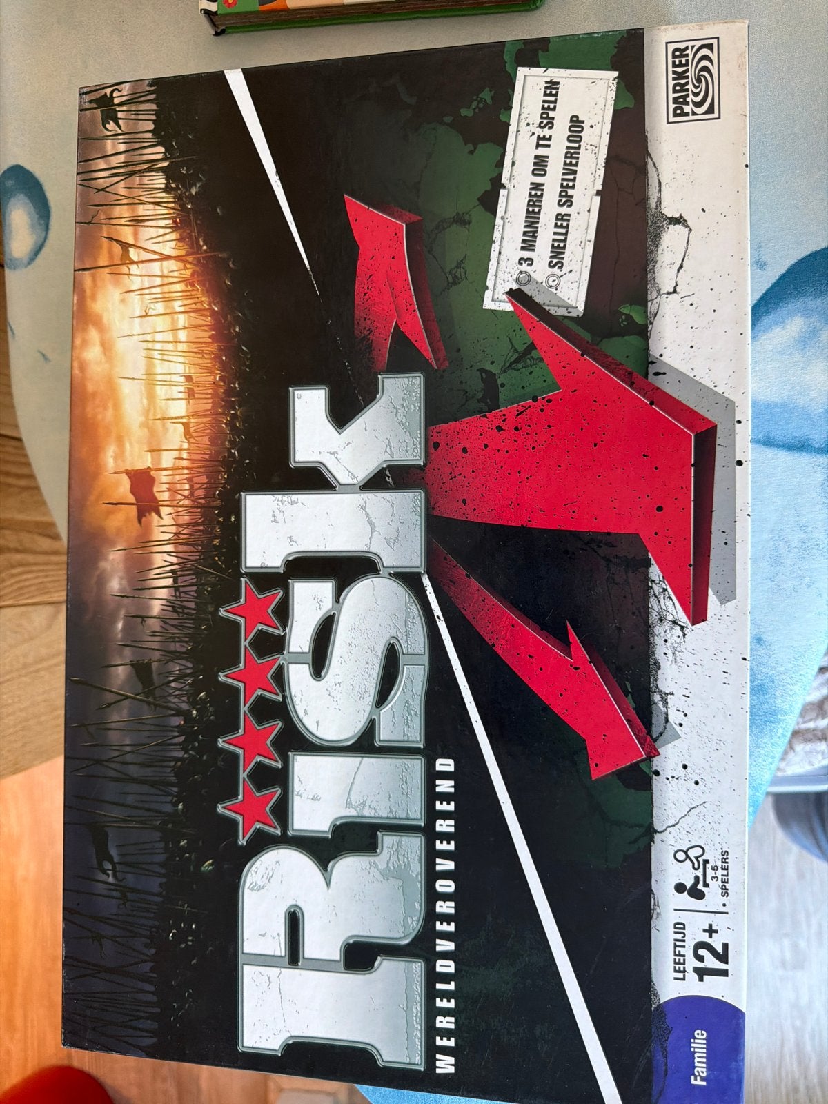 Risk Wereldoorlog Overheersen Bordspel - Parker, Hobby en Vrije tijd, Gezelschapsspellen | Bordspellen, Drie of vier spelers, Ophalen of Verzenden