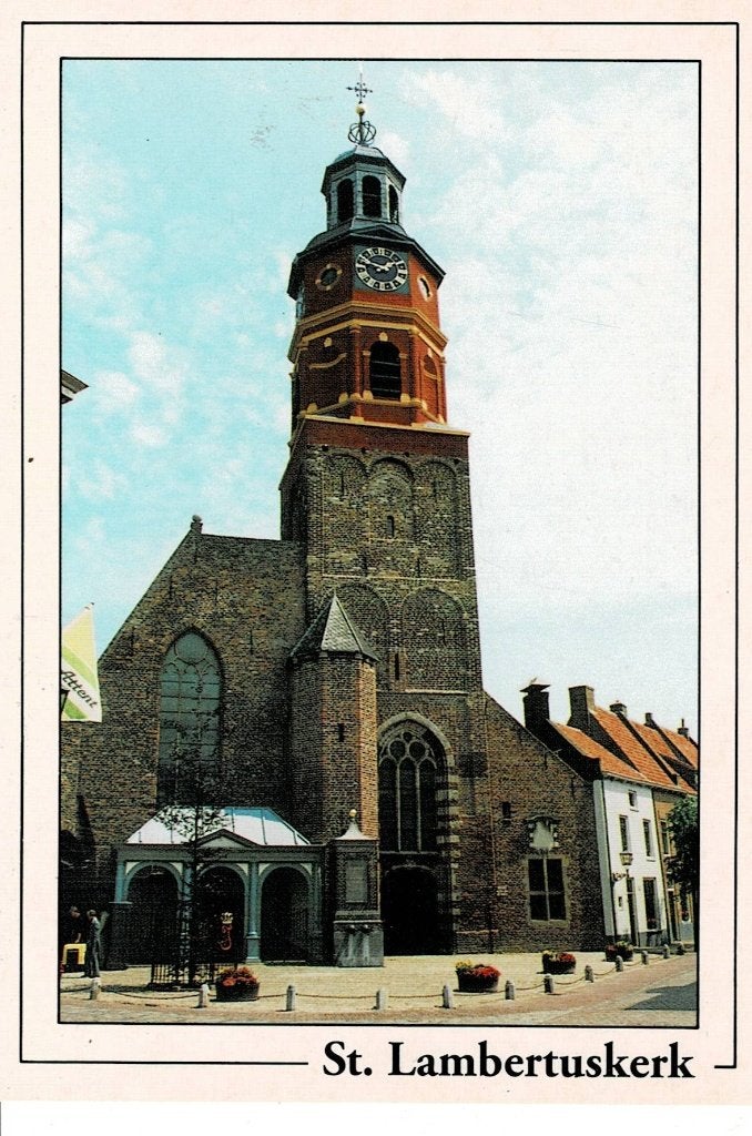 Buren, Kerk, Verzamelen, Ansichtkaarten | Nederland, Ophalen of Verzenden, Ongelopen, Overijssel