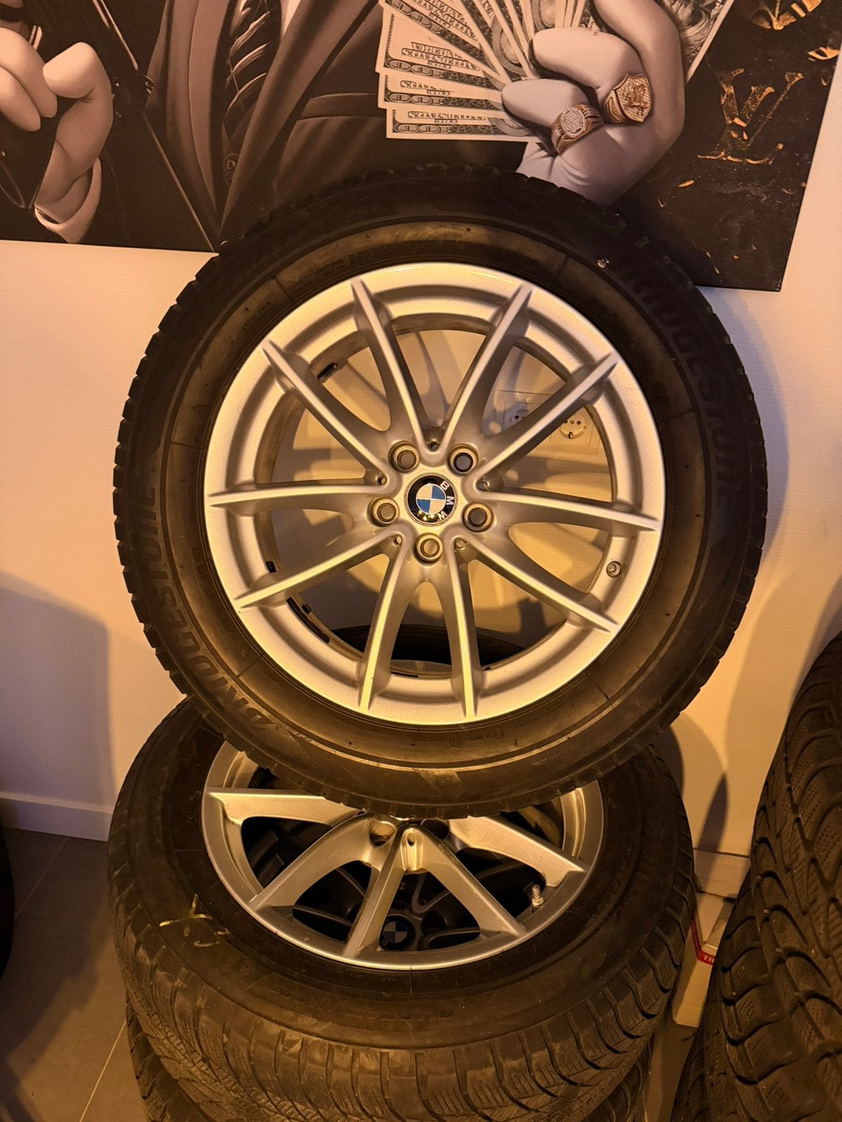 Bmw Orgineel set.  Past op X3 of x4  winterbanden