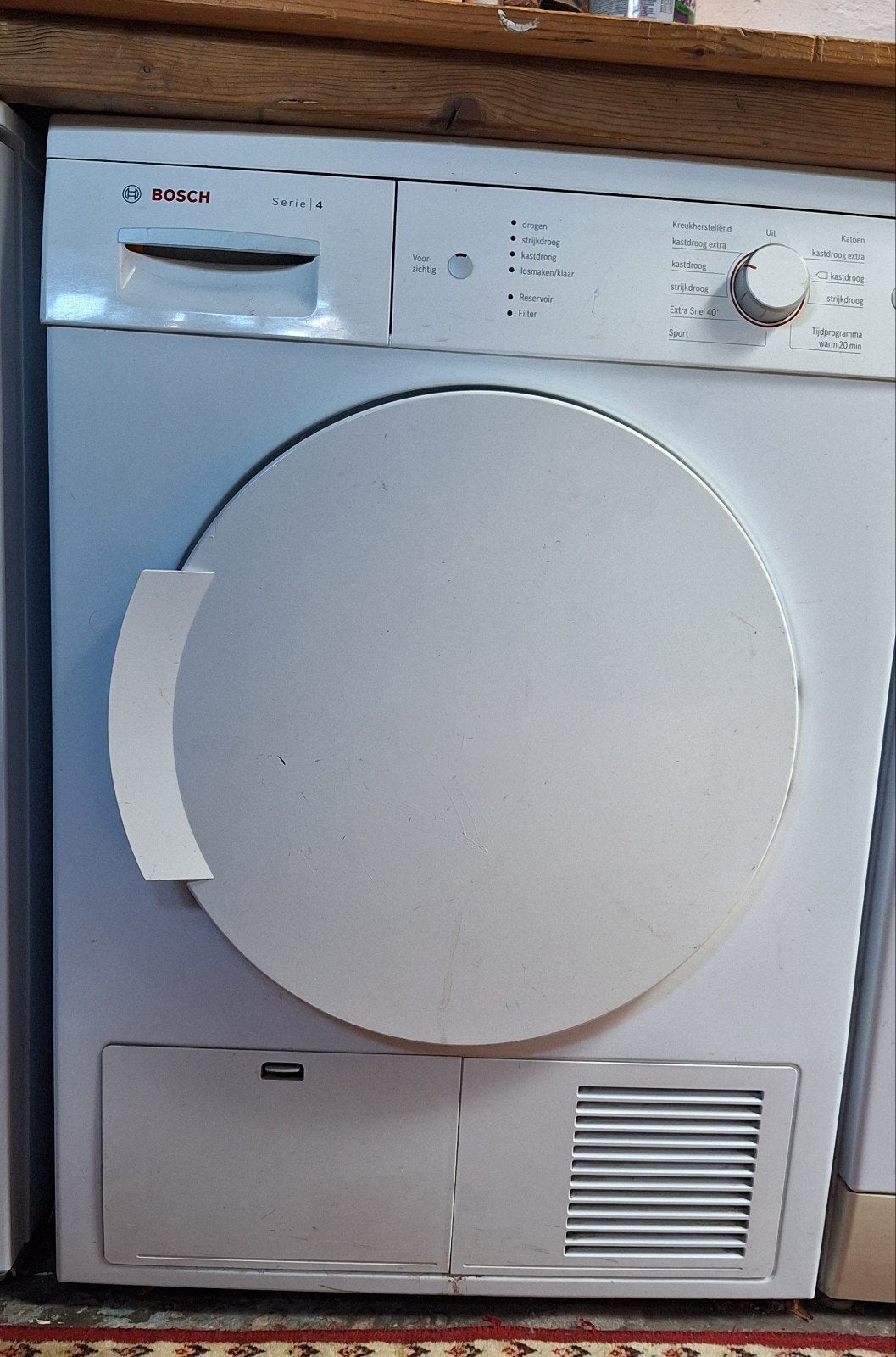 Condensdroger Bosch, Witgoed en Apparatuur, 6 tot 8 kg, Ophalen, Condens, 85 tot 90 cm