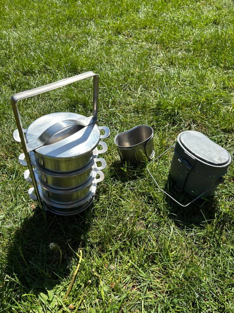 Camping pannen en mokken, Verzamelen, Militaria | Algemeen, Ophalen of Verzenden, Landmacht, Nederland, Overige typen