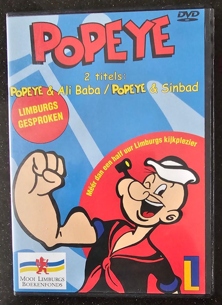 Limburgs gesproken Popeye dvd, Spelcomputers en Games, 1 speler, Ophalen of Verzenden, Zo goed als nieuw, Vanaf 3 jaar