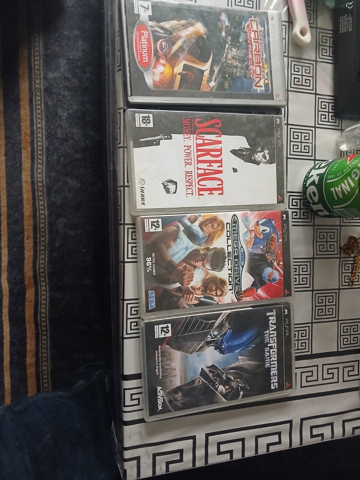 PSP Games Collectie: Scarface, Transformers, Sega & meer, Spelcomputers en Games, Ophalen of Verzenden, Gebruikt, Avontuur en Actie