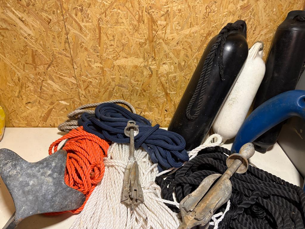 Ankers, lijnen en stootwillen voor boot, Watersport en Boten, Ophalen of Verzenden, Gebruikt, Lijn of Blok