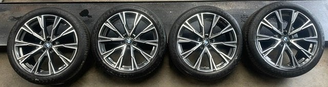 BMW X7 G07 758i 22 Inch breedte velgenset Orgineel sensoren, Ophalen, Gebruikt, Velg(en), 275 mm