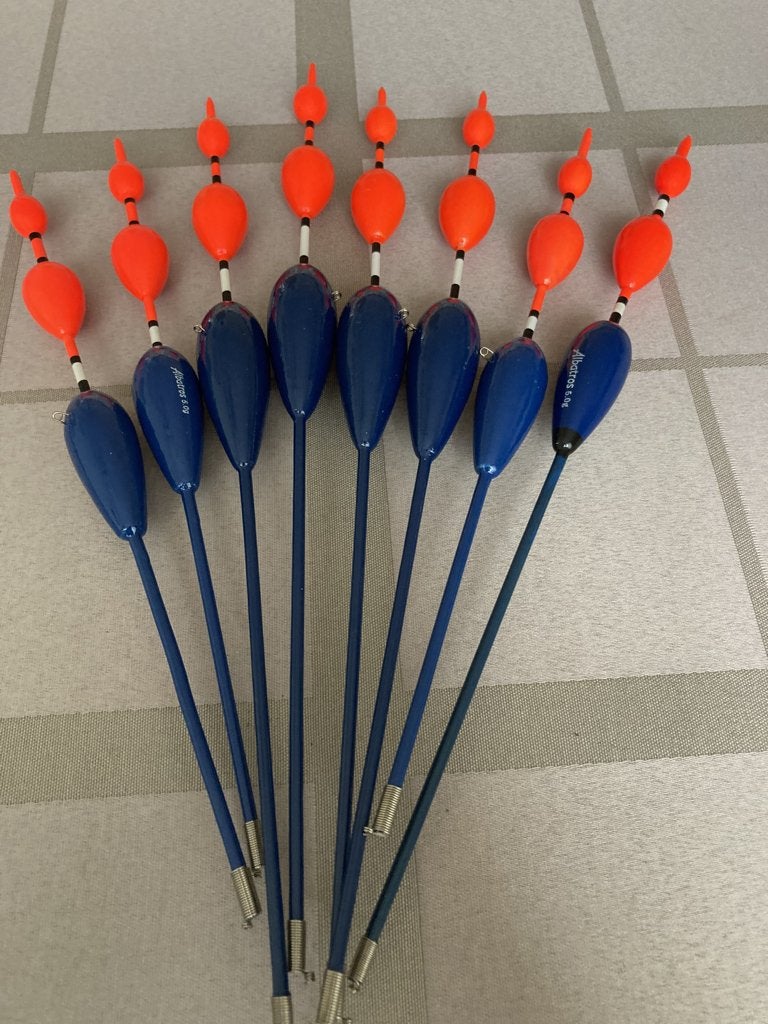Te Koop 8 x MATCH Dobbers 5 - 6 -7 gram zijn nieuw Albatros, Ophalen, Nieuw, Dobber of Lood