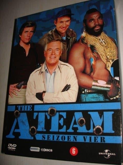 The A-Team- Seizoen 4- LUXE BOXSET- Universal- 6-DVD-, Cd's en Dvd's, Verzenden, Alle leeftijden, Drama, Seizoen 4