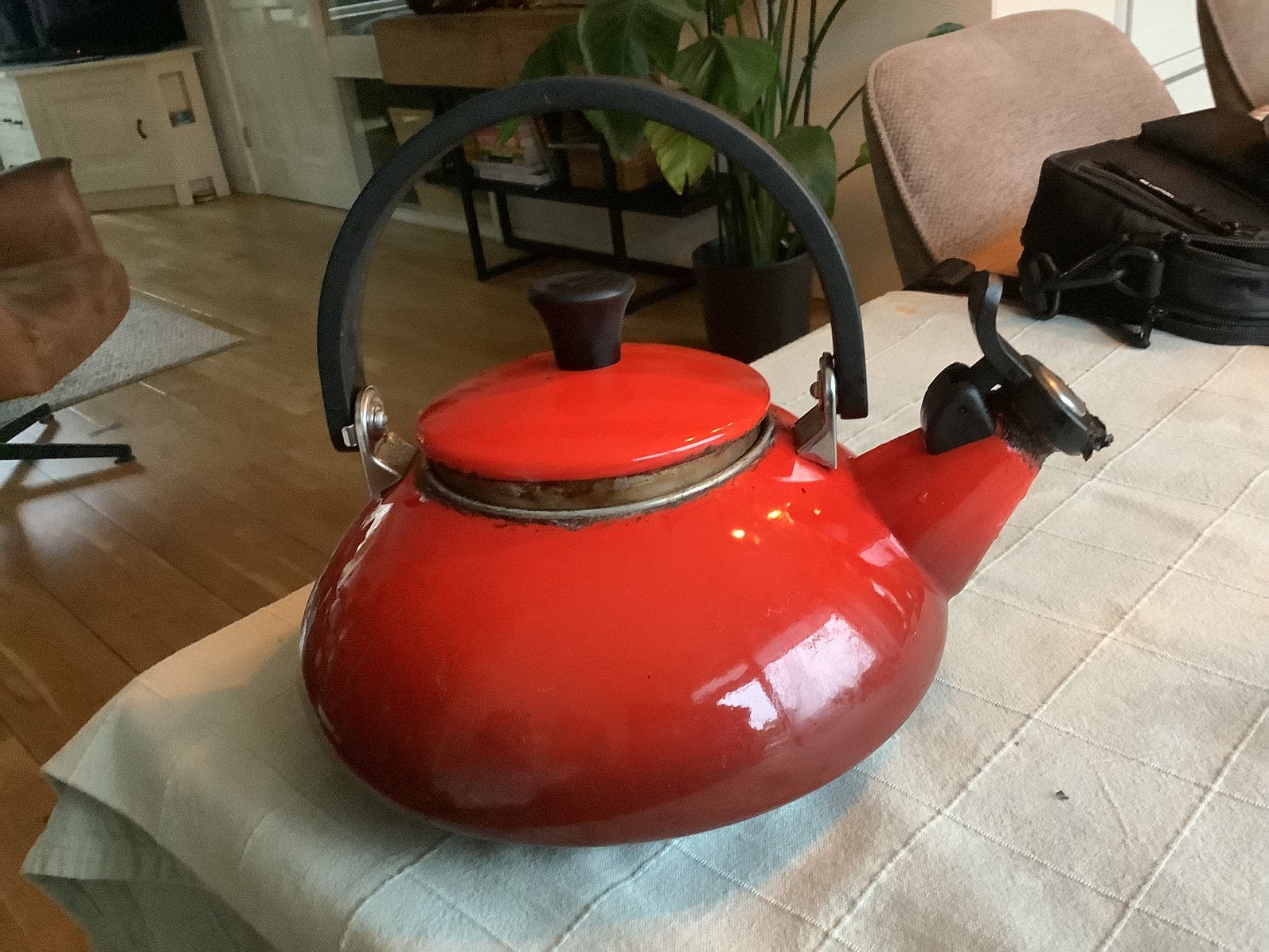 Le Creuset, Ophalen of Verzenden, Gebruikt, Gietijzer
