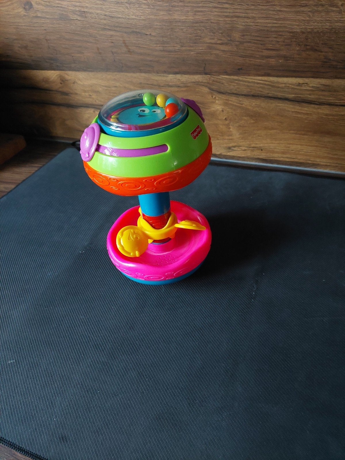 Fisher-Price Rammelaar met geluid en licht, Ophalen of Verzenden, Gebruikt, Rammelaar, Met licht