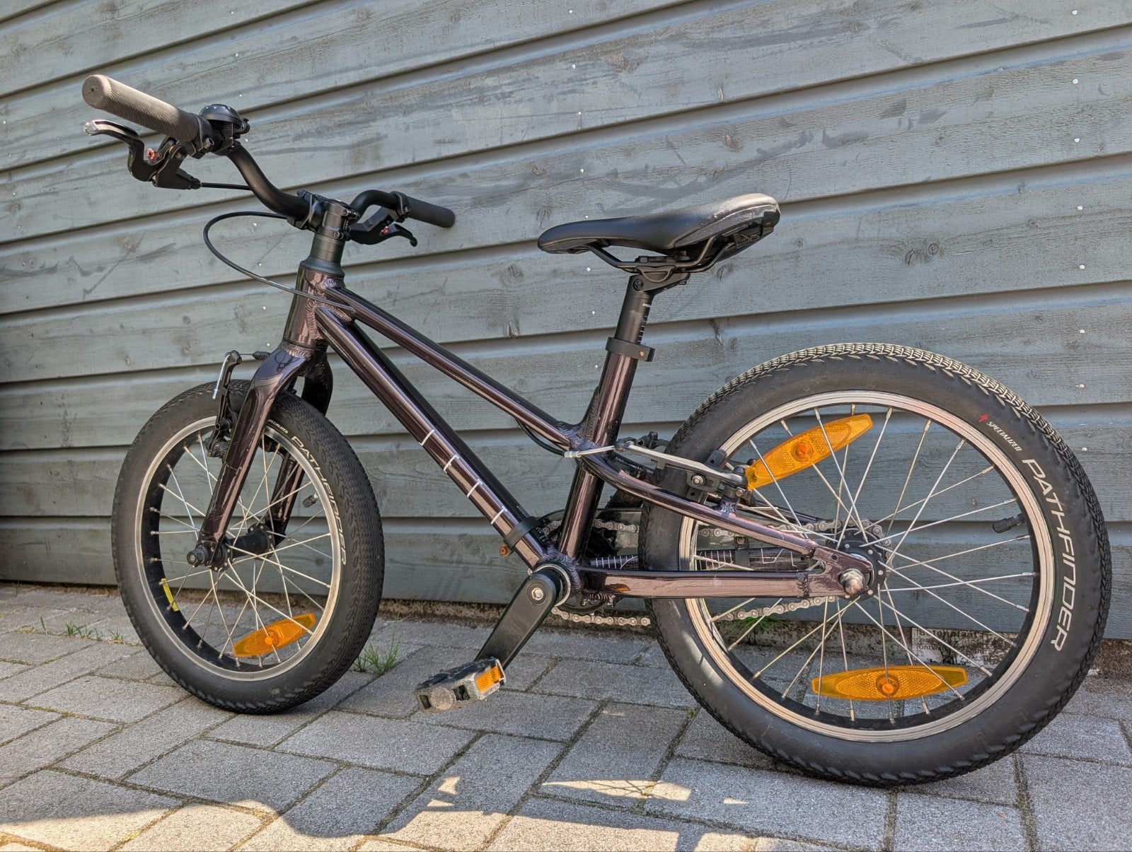 Specialized Jett 16 inch Single speed, 16 tot 20 inch, Staal, Velgrem, Zo goed als nieuw
